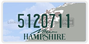 5120711 license plate in New Hampshire