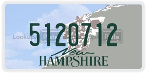 5120712 license plate in New Hampshire